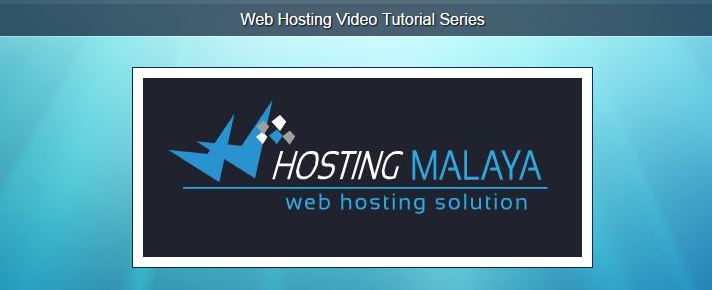 video tutorial web hosting percuma