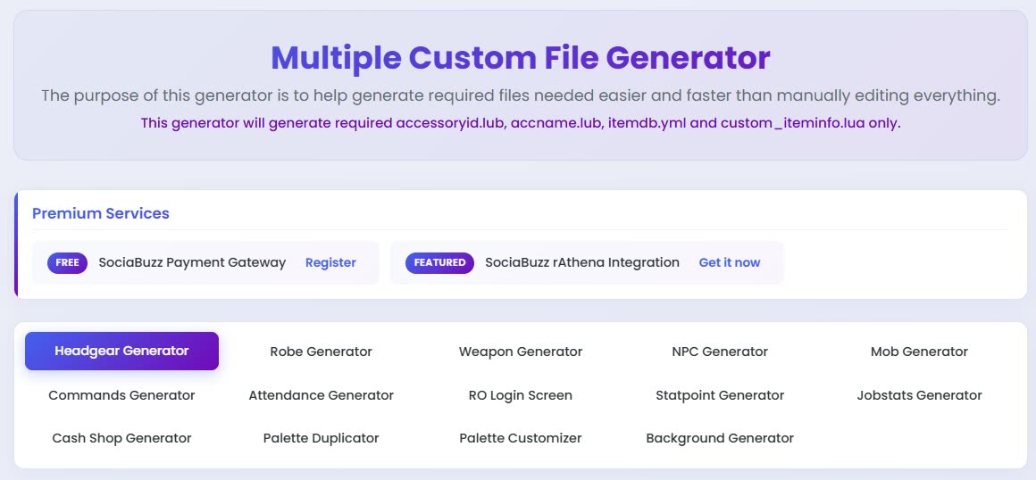 RO Custom File Generator