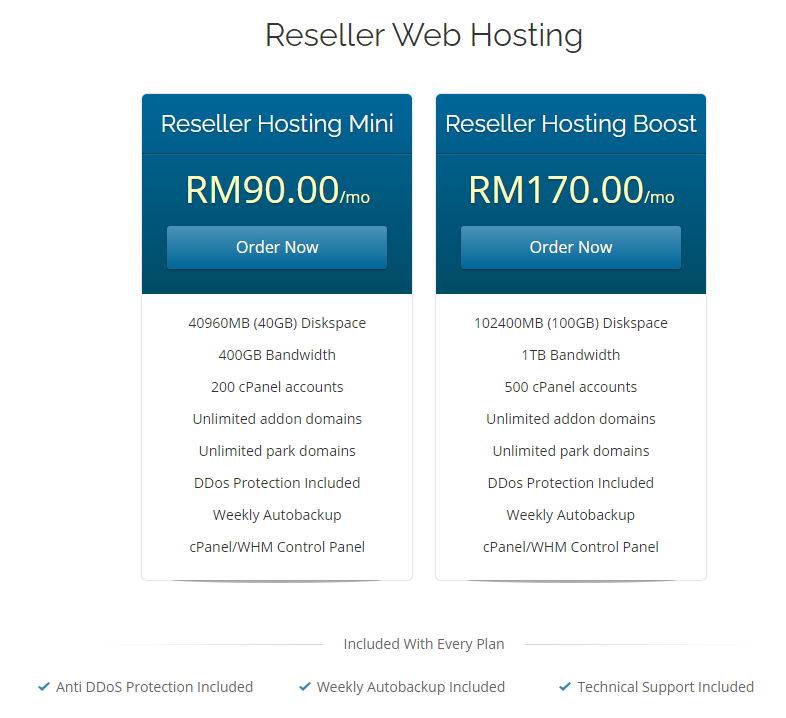 reseller web hosting murah malaysia